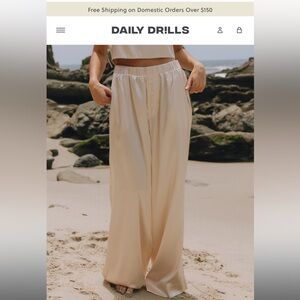 Daily Drills x Ella Rose Silky Pants